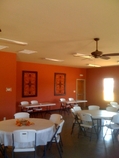 Dining area at the RV Resort at Carolina Crossroads in Roanoke Rapids NC, 27870